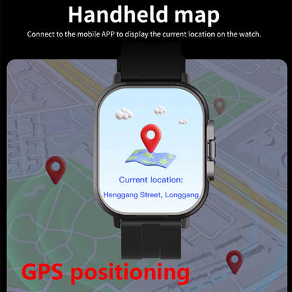 Montre connectée GPS TWS 2 en 1, Bluetooth, appels, fréquence cardiaque, pression artérielle, surveillance de la santé, écouteurs, lecture de musique